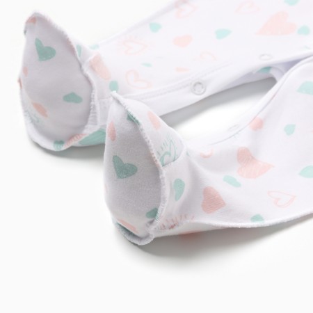 Details for children with closed legs, white color, height 68 cm (3-6 months)-3