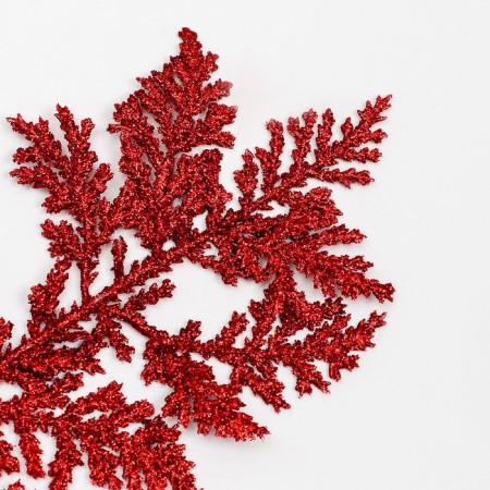 Decorative twig "amazement" in red, 0.3 × 12 × 28 cm-1