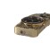 Gas lighter with clock "Tiger", piezo, flame adjustment, 7.8 x 3.7 x 1.2 cm