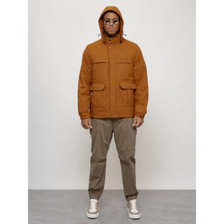 Sports male jacket, size 54, mustard color-11
