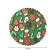 Gingerbread tablecloth “Gingerbread”, Round, Saten, D = 150 cm