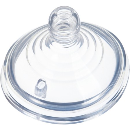 A nipple for a bottle, +0Mes., Slow flow, wide throat 60mm.-1