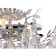 Sofia 6XE14 ceiling chandelier 40W, size 50x50x25 cm, chromium color