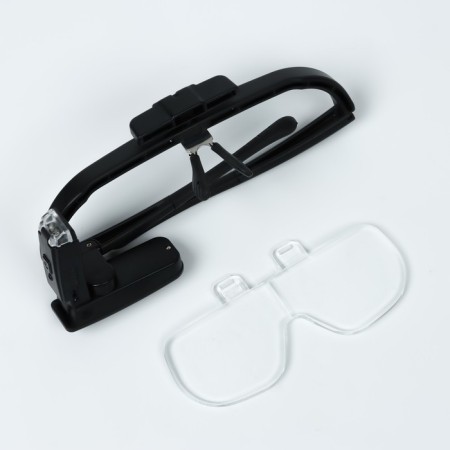Lupa tax (glasses), 3 lenses in the kit, backlight-2