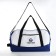 Sports bag, textura, average size, blue/white color
