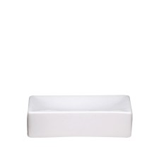 Soap dish Cube, white color