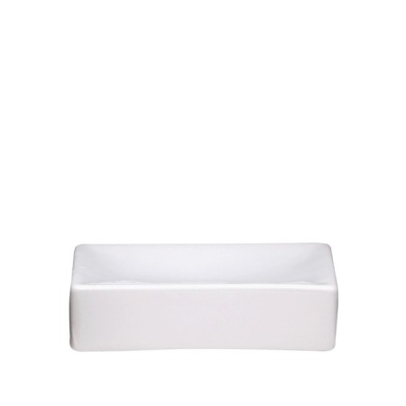 Soap dish Cube, white color