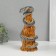 New Year's piggy bank "Snake on the stump" 33 x 14 x 15 cm.