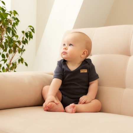 Body baby minku, graphite color, height 62-68 cm-3