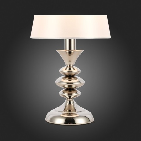 Evoluce bedside lamp. SL1137.104.01. Rionfo. 1x40 W, E14, 21x21x45.8 cm, Nickel color-6