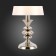 Evoluce bedside lamp. SL1137.104.01. Rionfo. 1x40 W, E14, 21x21x45.8 cm, Nickel color