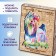 Wooden Puzzle "New Yorkshire with Swarovski crystals", 45 × 34 cm