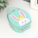 Casket Metal Egg "chicken on the head of a bunny" 11.7x9.2x4.5 cm