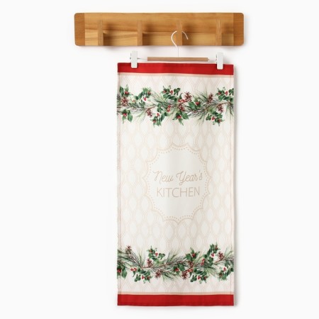 Ethel towel "Christmas Wreath" 40x73 cm, 100% cotton, sarzha 190 g/m2