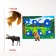 Velcro game “Study the world of forest animals”, Doman's technique