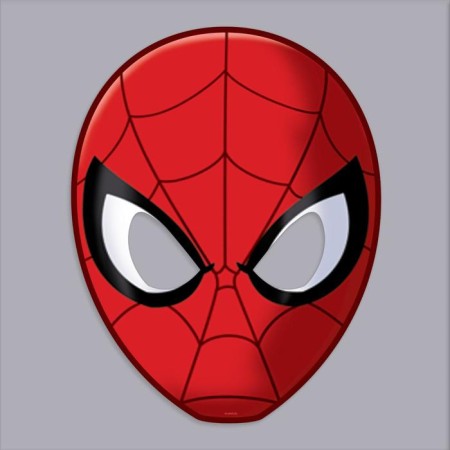 Carnival mask, 17.2 x 22 cm, spider-man-1