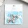 Decor Metal for creativity "Text" (A35087) 2.2x1.7 cm