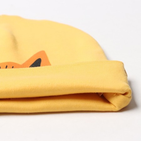 Children's hat, yellow color, size 46-48-1