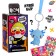 Toy - Funny Box Surprise "Duck": children's keychain, stickers, card
