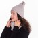 COMPLE WINDER WINDER (hat/snood), beige color, size 56-58