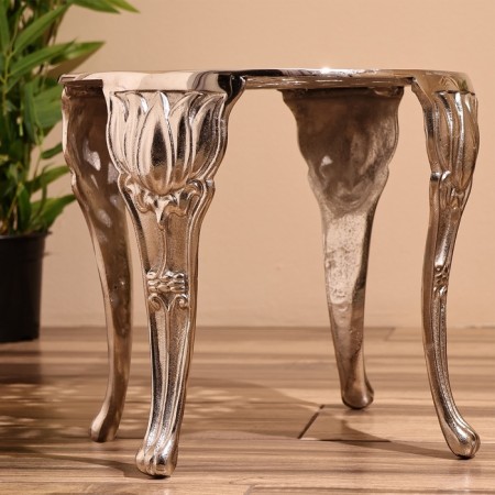 Coffee table 36x36x32 cm, aluminum-3