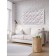 Decorative panel with photo printing "Birds with a letter", horizontal, size 100x150 cm