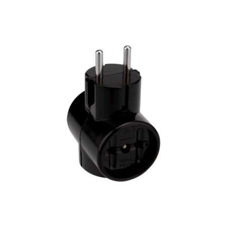 Tip electric retro 10 A without grounding black (carbolite) rexant-1