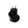 Tip electric retro 10 A without grounding black (carbolite) rexant