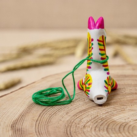 Filimonovskaya toy - whistle "Horse"-14