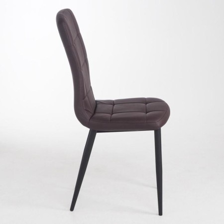 Chair "Quadro", black metal/aero wenge-2