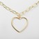 Assorted Pendant Cupid, Color Gold, 45cm