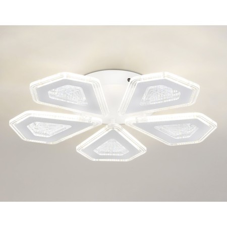 LED ceiling LED with Ambrella Light, Original, FA4030, 5XLED, 96 W, 7200LUM, 3000-6400K, white color.-4