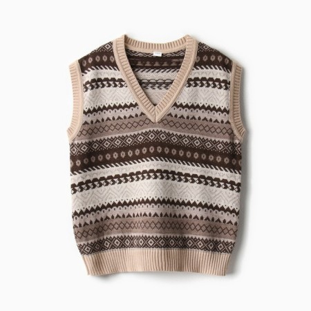 Women's vest minaku beige color, rr 42-44-10