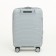 Small suitcase 20 "On a zipper, code lock, 4 wheels, color gray color