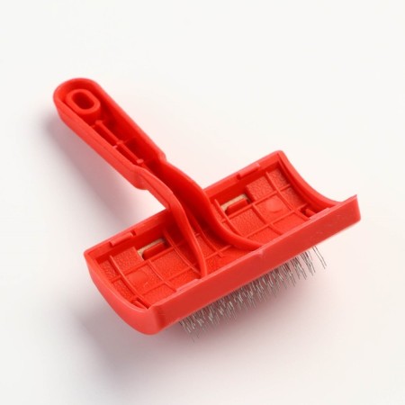 Puchoderma without drops semicircular, 8.5 x 13 cm, red-1