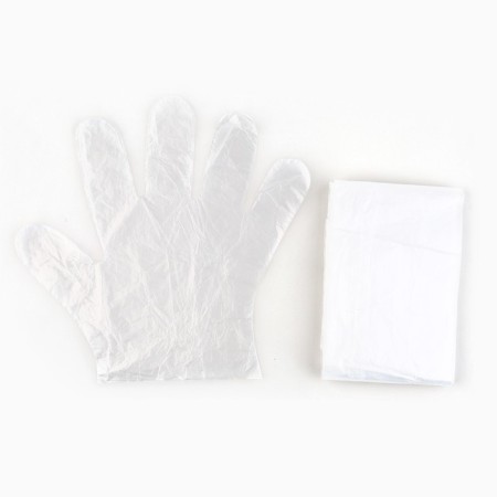 One -time tablecloth and disposable gloves for creativity, 130 x 100 cm-1