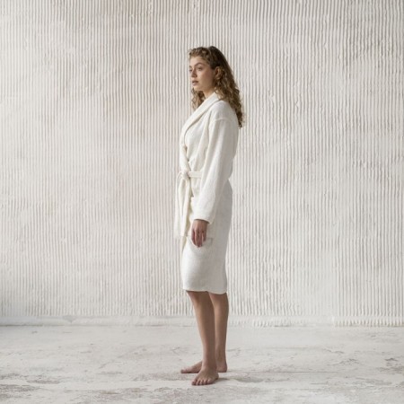 Tao robe, size m, cream color-2