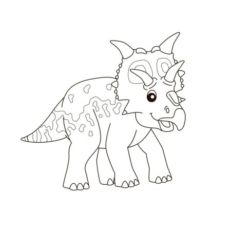 Dinosaurs. Coloring for kids-2