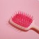 The comb massage, wide, ventilated, 8.5 × 20.5 cm, PVC box, pink/peach color