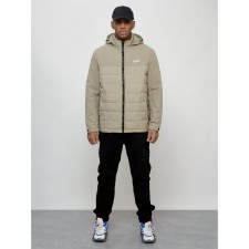 Male spring jacket, size 56, beige color
