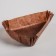 Baking shape is brown, the shape of the triangle, 10.2 x 10.2 x 7.5 x 2.5 cm