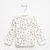 Nursery blouse, milk/hedgehogs, height 68 cm