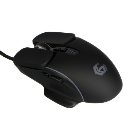 Mouse Gembird MG-820, wired, game, 7 buttons, backlight, 3200 dpi, USB, black