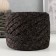 Knitted yarn "Ribbon" with Lurers 85m/170 ± 5 g (black, lurex: bronze)