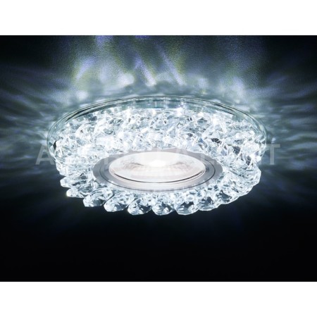 Ambrella Light Lumber built -in LED, G5.3, 3W, Chrome Color, D = 60 mm