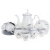 Coffee service 6/9 BERNADOTTE, Decor "Geese", 15 items