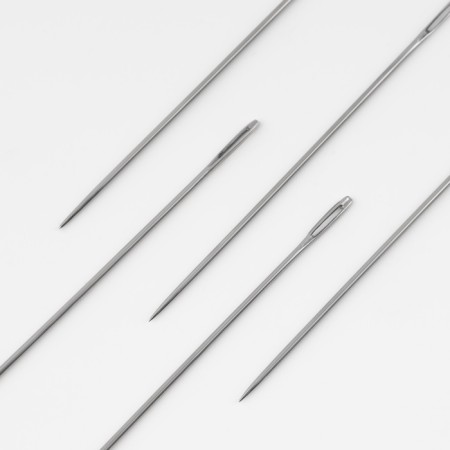 Embroidery needles No. 3, D = 1 mm, 5.6 cm, 10 pcs, S-22-1