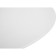 Wooden Tulip table, white 90x90x73 cm