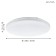Luminous Wall-flow LED Frania LED 33.5W