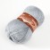 Yarn "Angora Gold Simli" 20% wool, 75% acrylic, 5% metallic 500m/100g (21 gray)